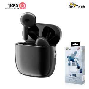 אוזניית בלוטוס TWS דגם Strike לא לוחצת ולא נופלת!