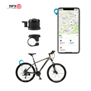 אייר טאג בפעמון לאופניים או קורקינט Apple Find My