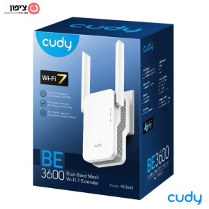 מגדיל תווך תומך Mesh Wi-Fi 7 דגם: RE3600 Cudy